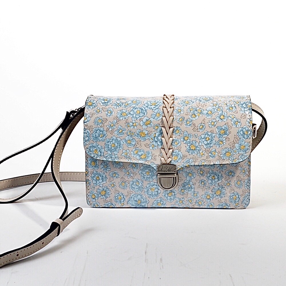 Patricia Nash Floral Bianco Fleuriste Crossbody